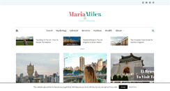 Desktop Screenshot of mariamilea.com